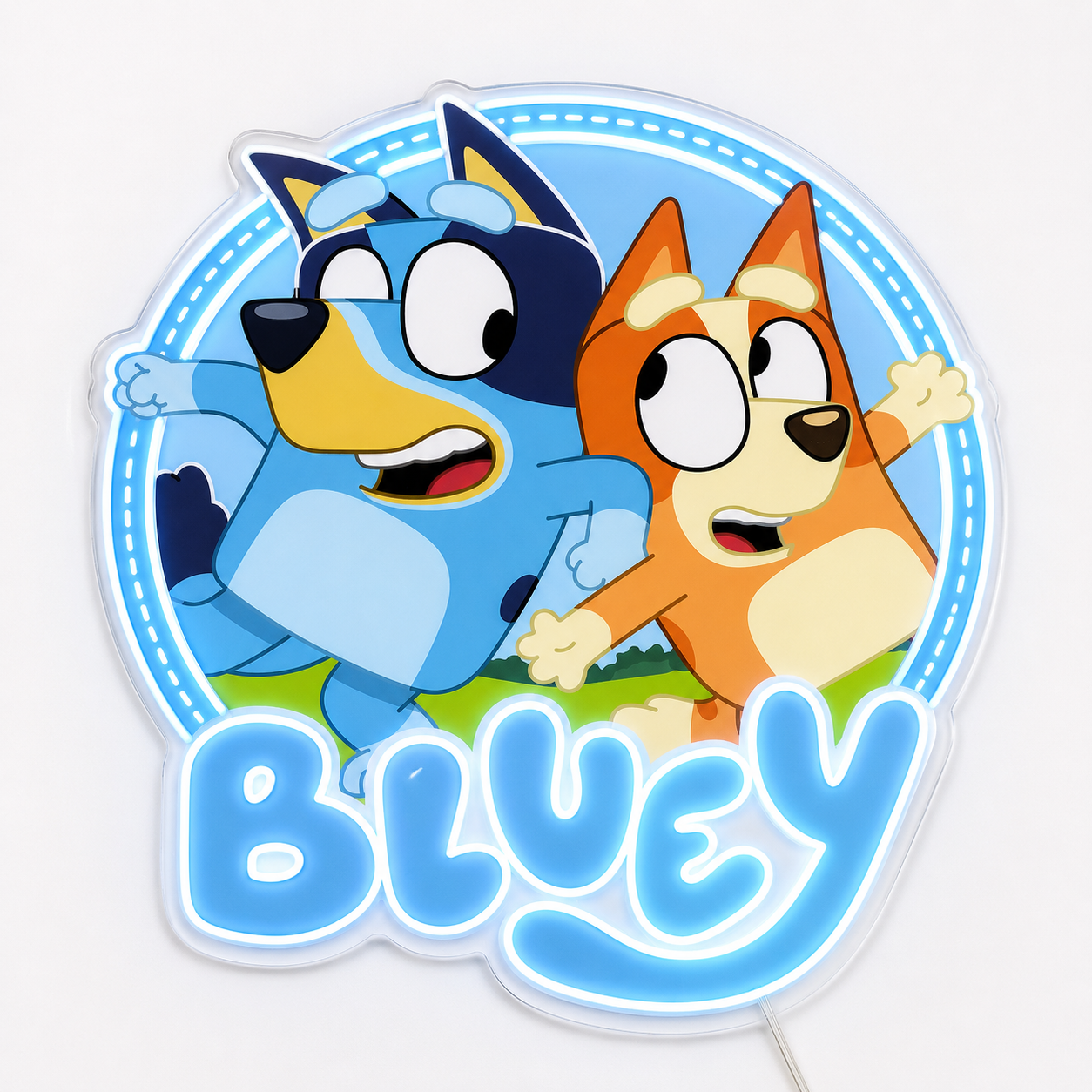Bluey (Logo) LED Neon Sign
