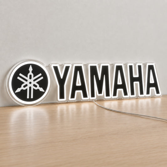 Yamaha (Black) LED Neon Sign product photo 2