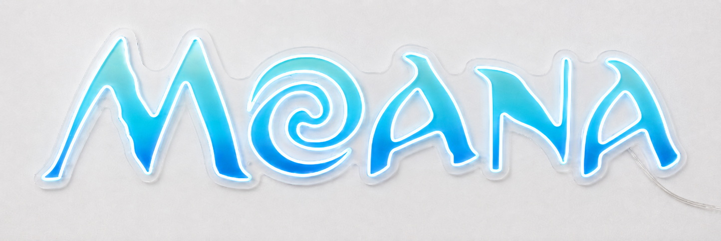 Moana LED Neon Sign