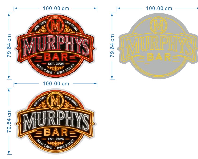 Custom design: Murphys Bar