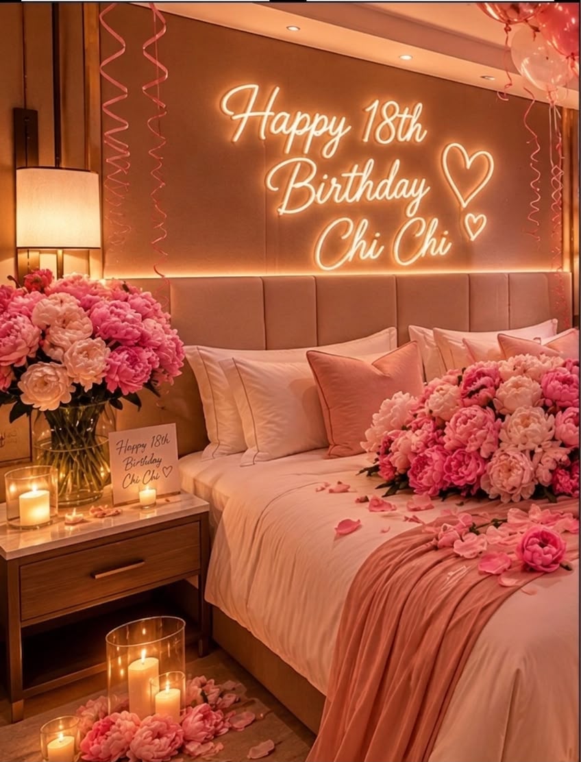 Custom Design: Happy 18th Birthday Chi Chi