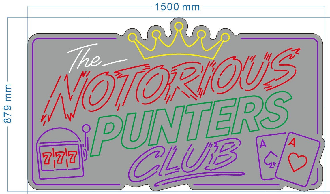 Custom Design: The Notorious Punters Club