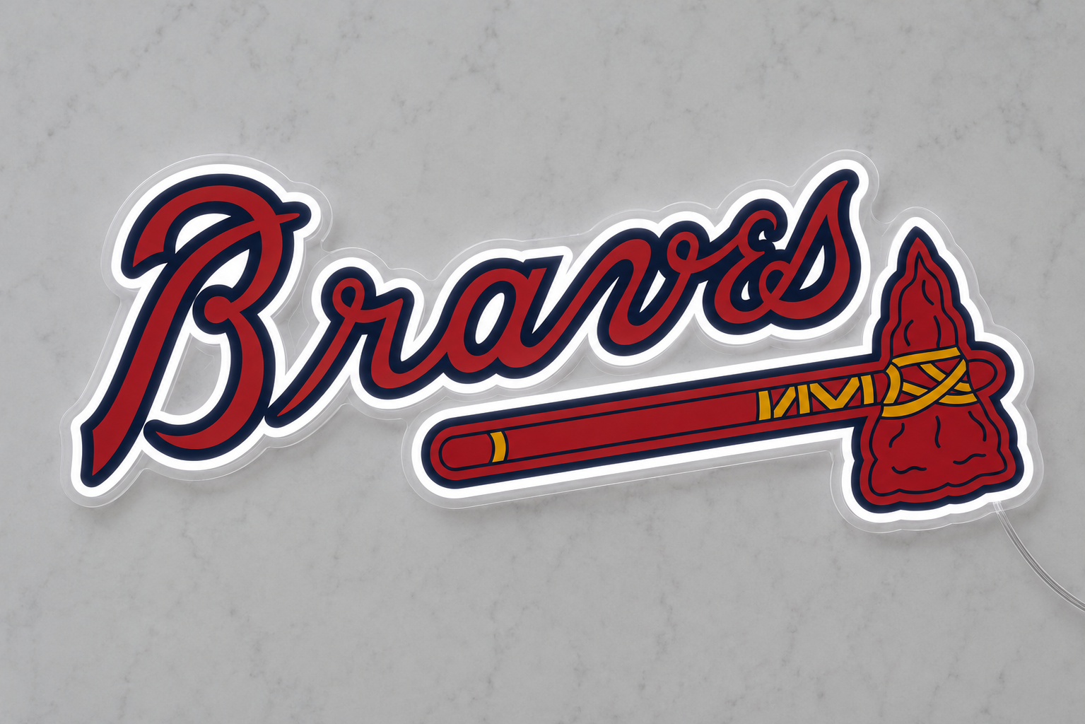 Atlanta Braves LED Neon Sign