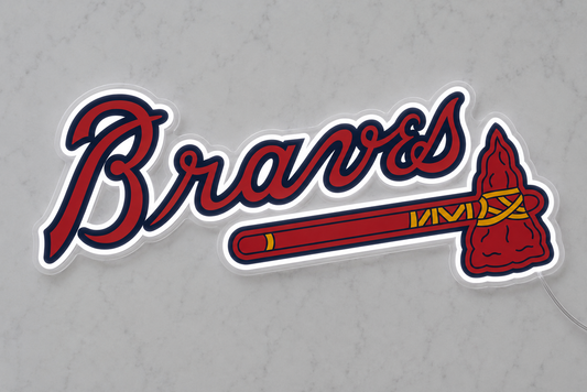 Atlanta Braves LED Neon Sign