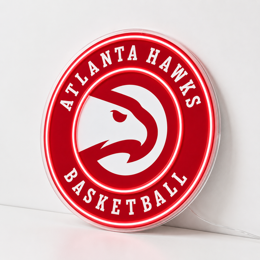Atlanta Hawks LED Neon Sign