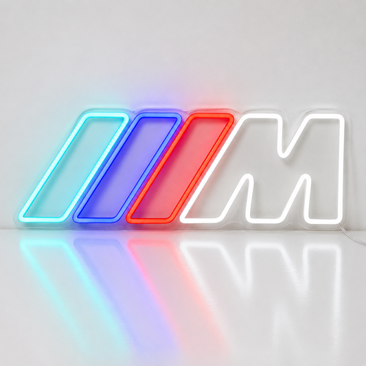 BMW M Logo LED Neon Sign