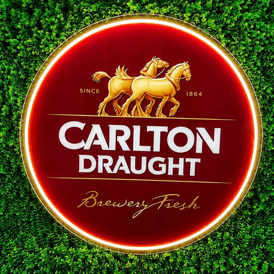 Carlton Draught Neon Sign product photo 1
