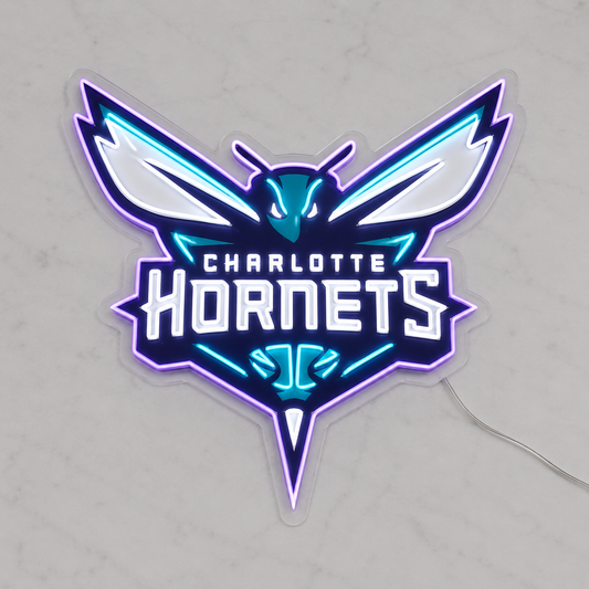 Charlotte Hornets LED Neon Sign