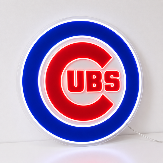 Chicago Cubs LED Neon Sign