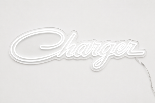 Chrysler Charger LED Neon Sign