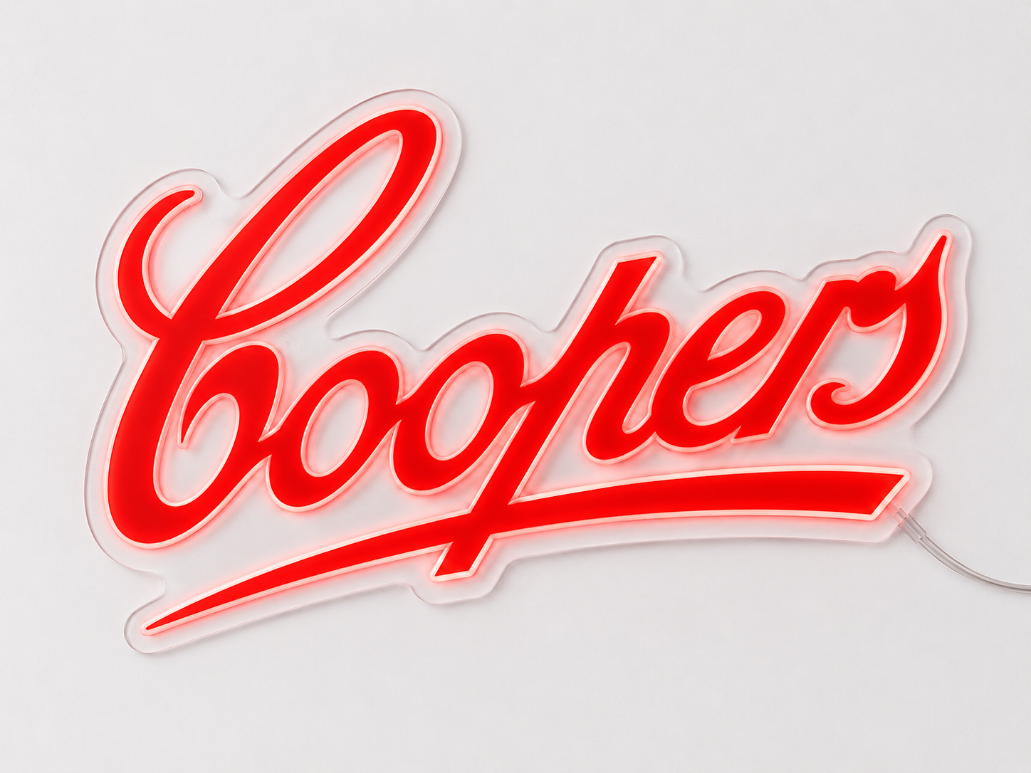 Coopers LED Neon Sign