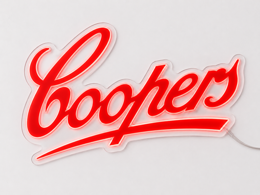 Coopers LED Neon Sign