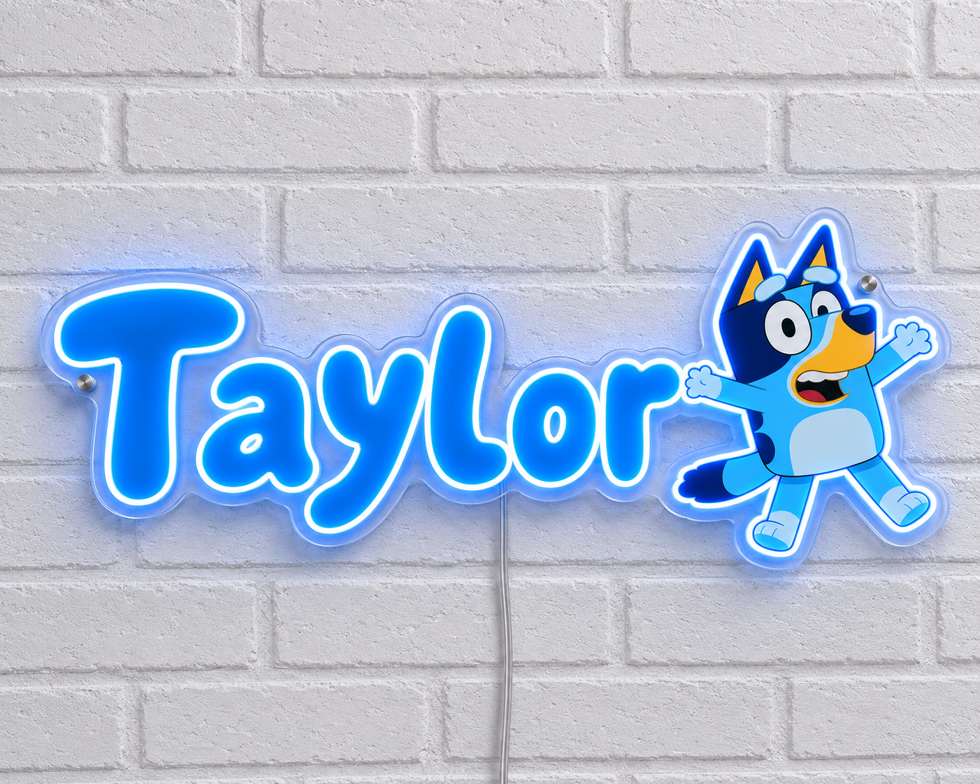 Custom Name Bluey LED Neon Sign