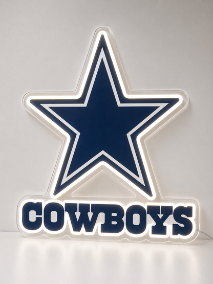 Dallas Cowboys LED Neon Sign