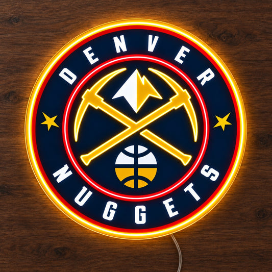 Denver Nuggets LED Neon Sign product photo 2