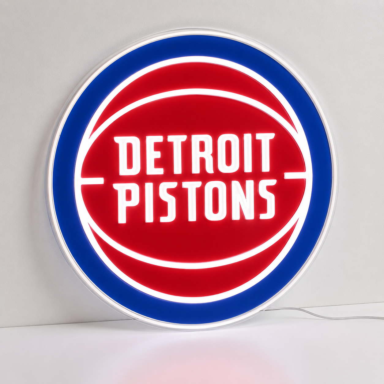 Detroit Pistons LED Neon Sign