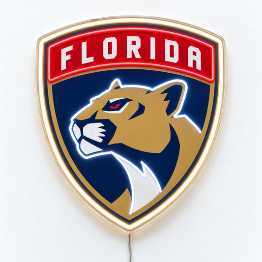 Florida Panthers LED Neon Sign product photo 1