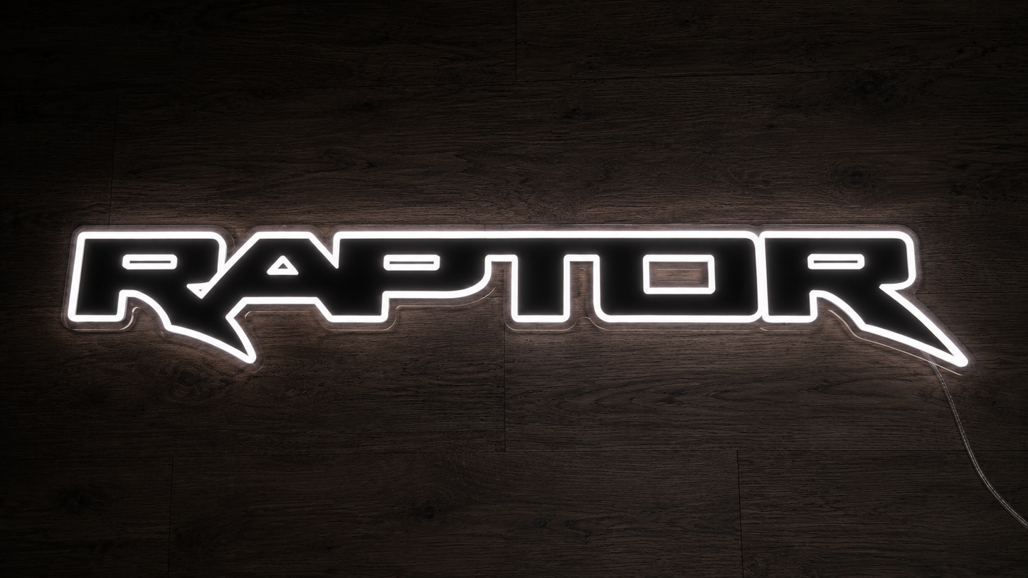 Ford Ranger Raptor Inspired LED Neon Sign - Neon Lanes