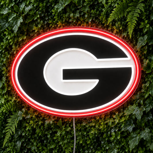 Georgia Bulldogs LED Neon Sign product photo 1
