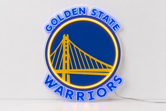 Golden State Warriors LED Neon Sign