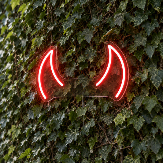 Horns LED Neon Light Sign product photo 1
