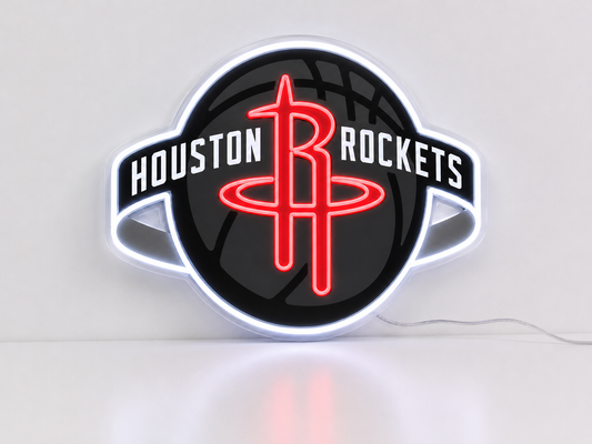 Houston Rockets LED Neon Sign