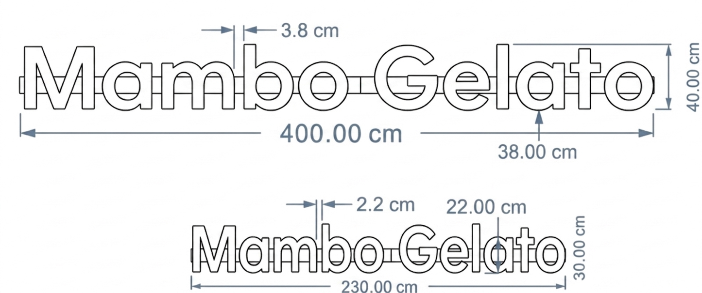 Custom design: mambo gelato