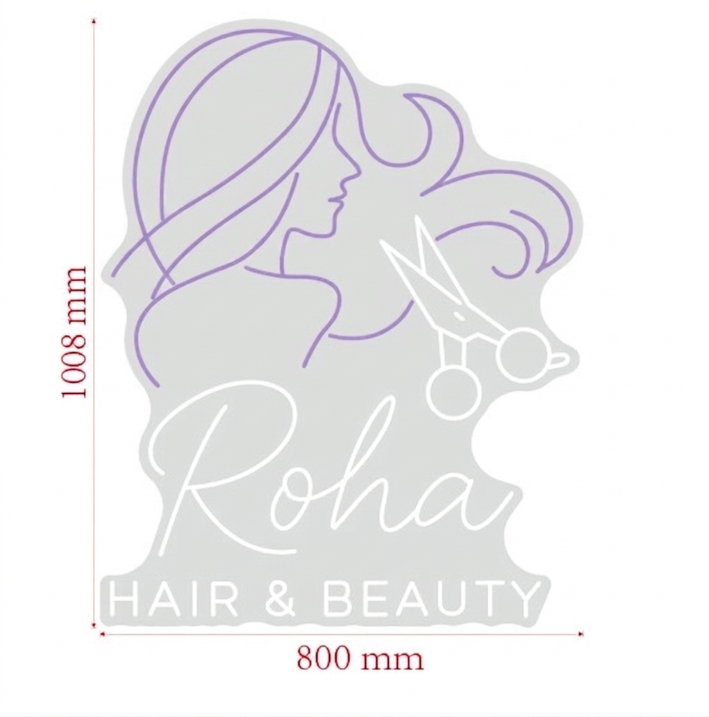 Custom Design: Roha Hair & Beauty