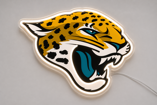 Jacksonville Jaguars LED Neon Sign