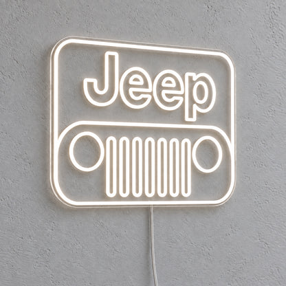 Jeep Grille LED Neon Sign product photo 1