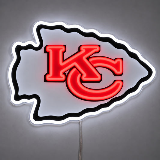 Kansas City Chiefs LED Neon Sign product photo 1