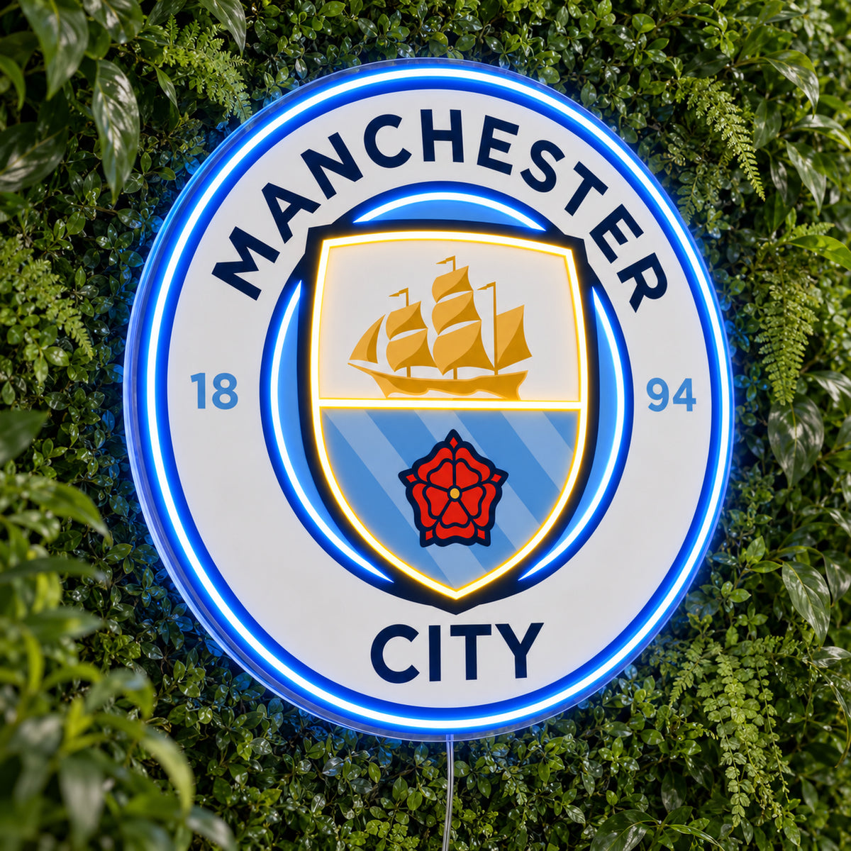 Manchester City LED Neon Sign product photo 1