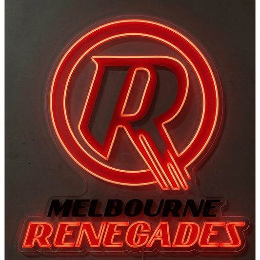 Melbourne Renegades Inspired LED Neon Sign product photo 1