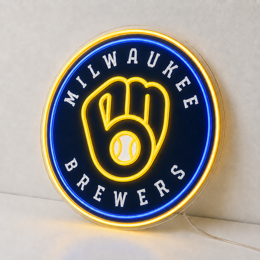 Milwaukee Bucks LED Neon Sign