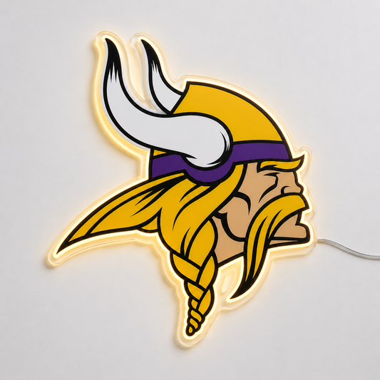 Minnesota Vikings LED Neon Sign