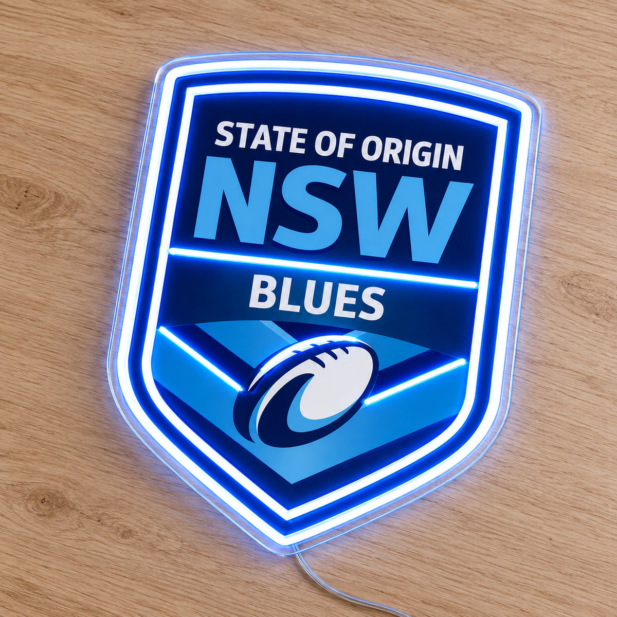 NSW Blues (State of Origin) LED Neon Sign product photo 2