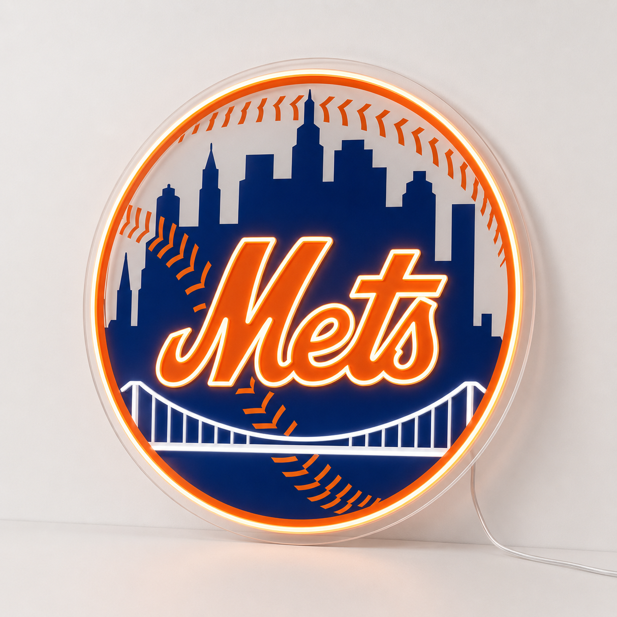 New York Mets LED Neon Sign