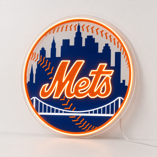 New York Mets LED Neon Sign