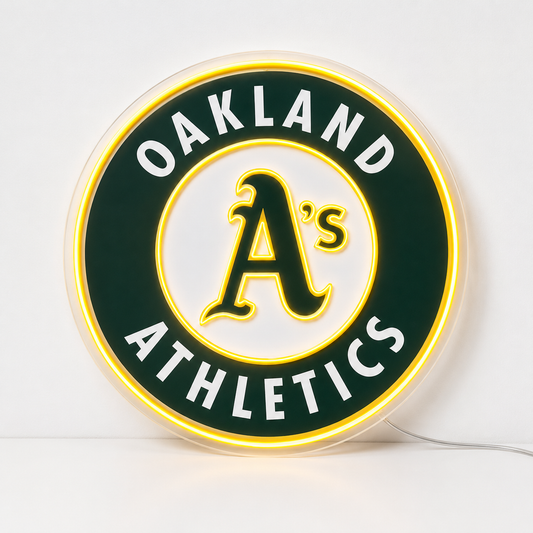 Oakland Athletics LED Neon Sign