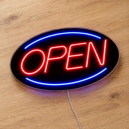 Open Neon Sign - Classic LED Business Sign product photo 2