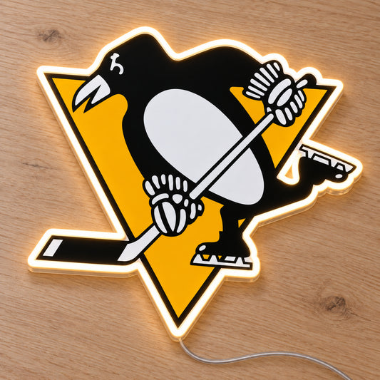 Pittsburgh Penguins LED Neon Sign product photo 2