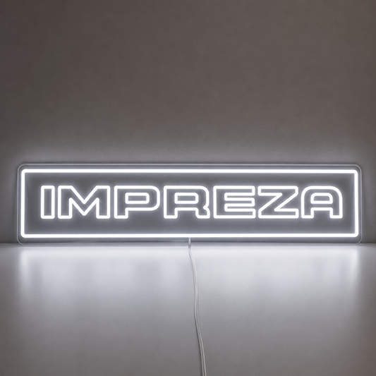 Impreza WRX Custom LED Neon Sign
