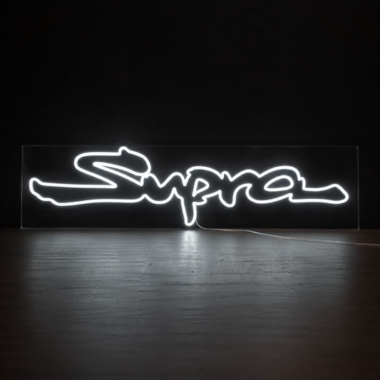 Toyota Supra Logo Neon Sign 