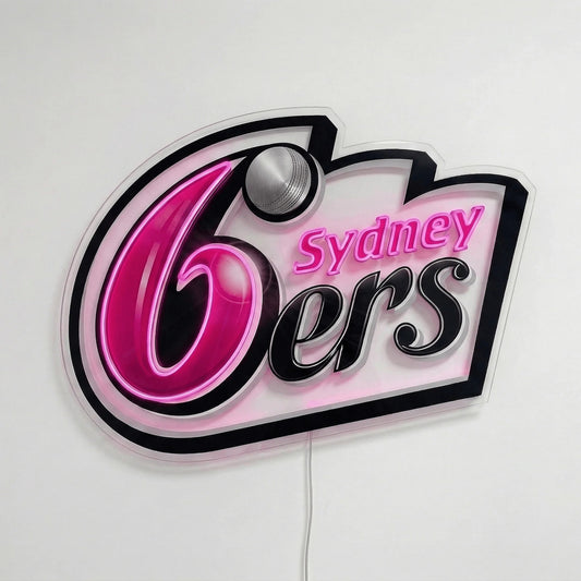 Sydney Sixers Neon Sign product photo 1