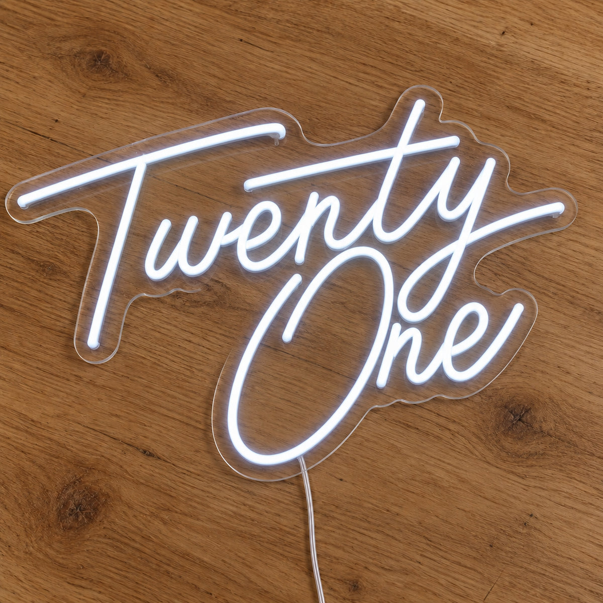 Twenty One LED Neon Sign product photo 2