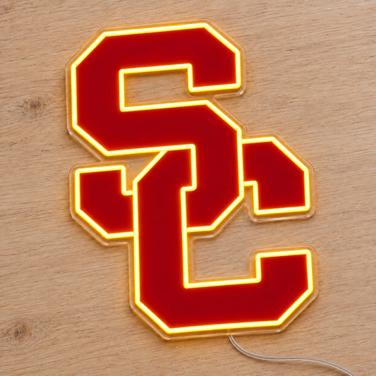 USC Trojans LED Neon Sign product photo 2