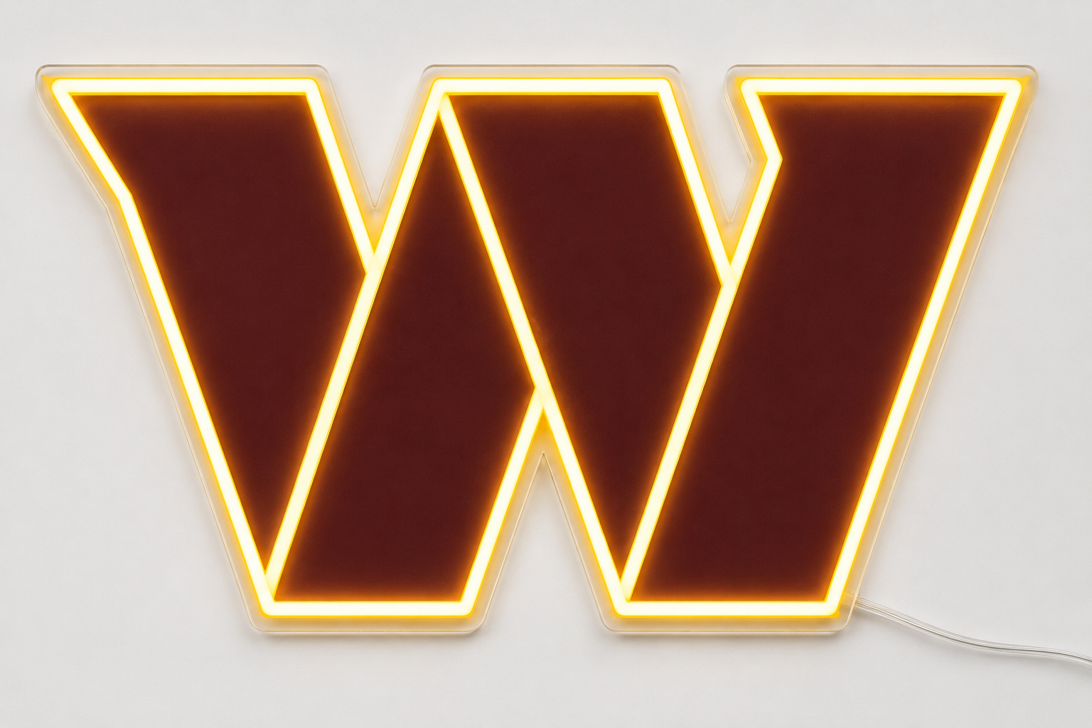 Washington Commanders LED Neon Sign