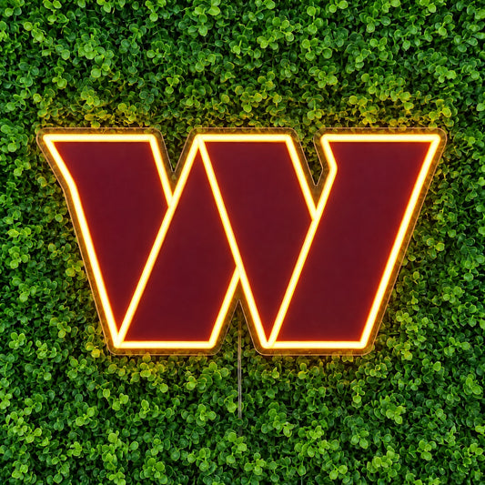 Washington Commanders LED Neon Sign product photo 1