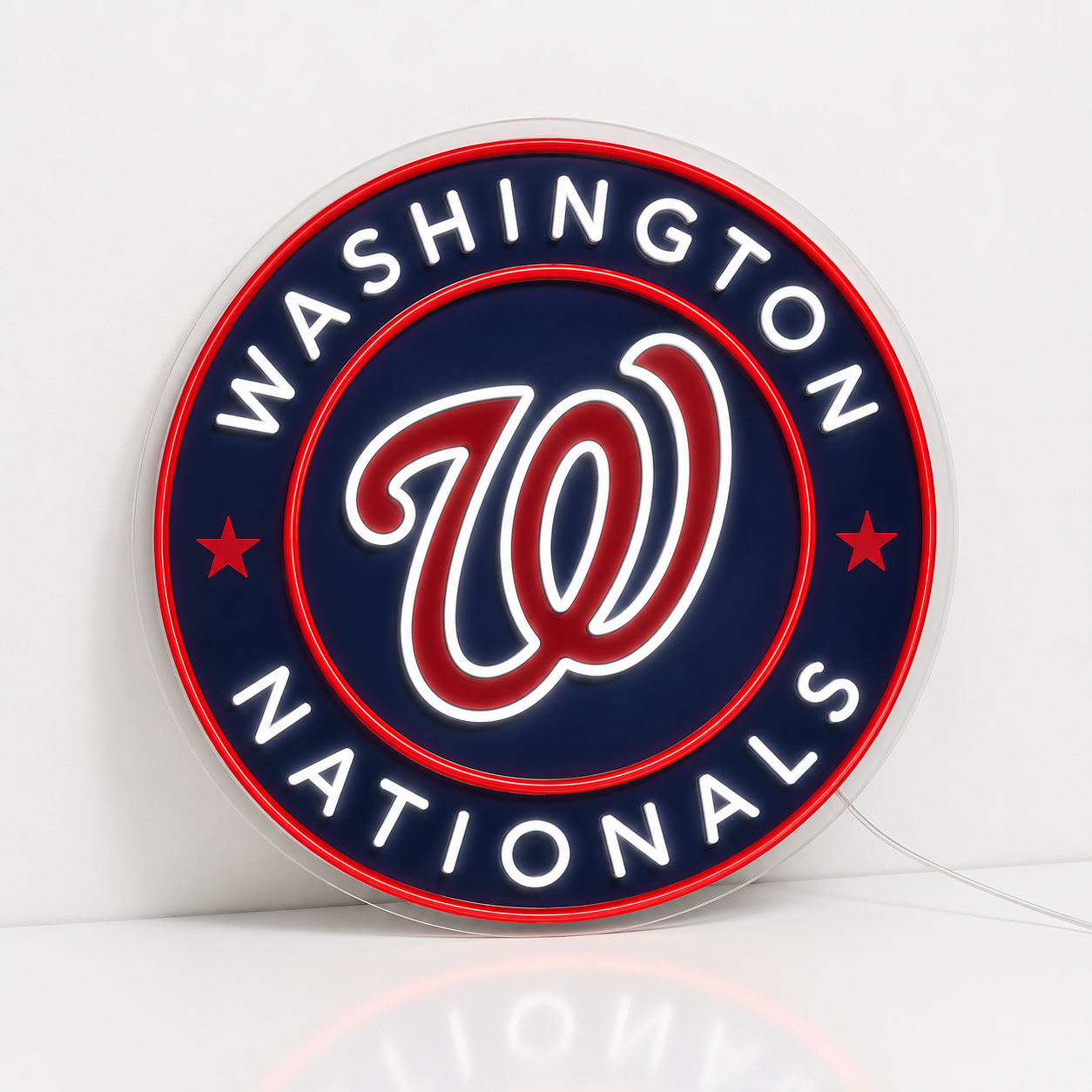 Washington Nationals LED Neon Sign