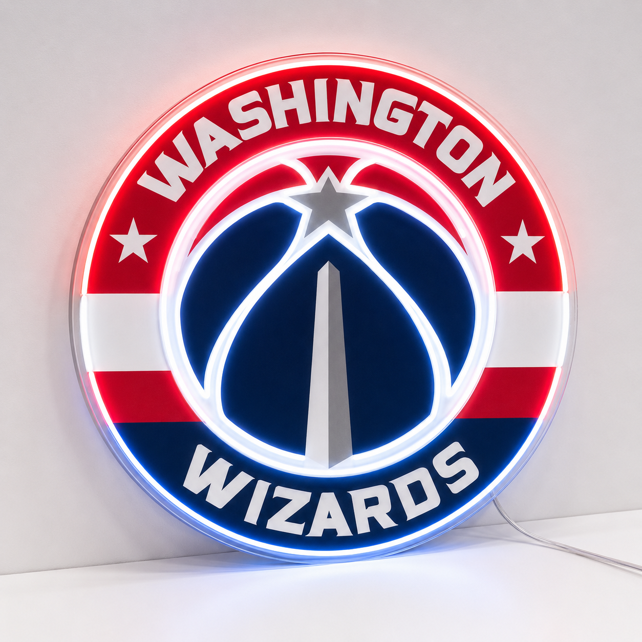 Washington Wizards LED Neon Sign
